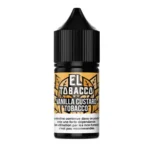 El Tobacco - Vanilla Custard Tobacco E-liquide 30ml flacon de e-liquide saveur crème vanille et tabac blond