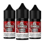 Flacon de El Tobacco – Turkish Tobacco E-liquide 30ml avec arôme tabac turc et épices orientales