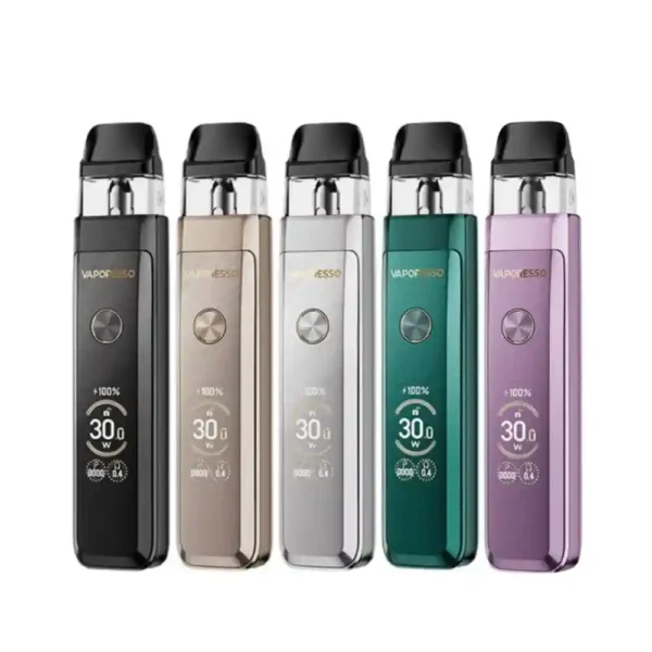 Vaporesso Xros Pro 2 Kit Pod – couleurs disponibles noir, doré, argent, vert et violet