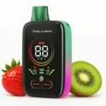 E-Cigarette Jetable Tesla Bar XT25000 Strawberry Kiwi – 2% nicotine, saveur fraise kiwi fruitée, disponible chez Agadir Vapes à Agadir Maroc