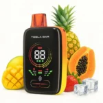 E-Cigarette Jetable Tesla Bar XT25000 Tropical Rambo – 2% nicotine, saveur exotique mangue ananas papaye, disponible chez Agadir Vapes à Agadir Maroc