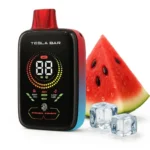 E-Cigarette Jetable Tesla Bar XT25000 Watermelon Ice – 2% nicotine, saveur pastèque glacée rafraîchissante, disponible chez Agadir Vapes à Agadir Maroc