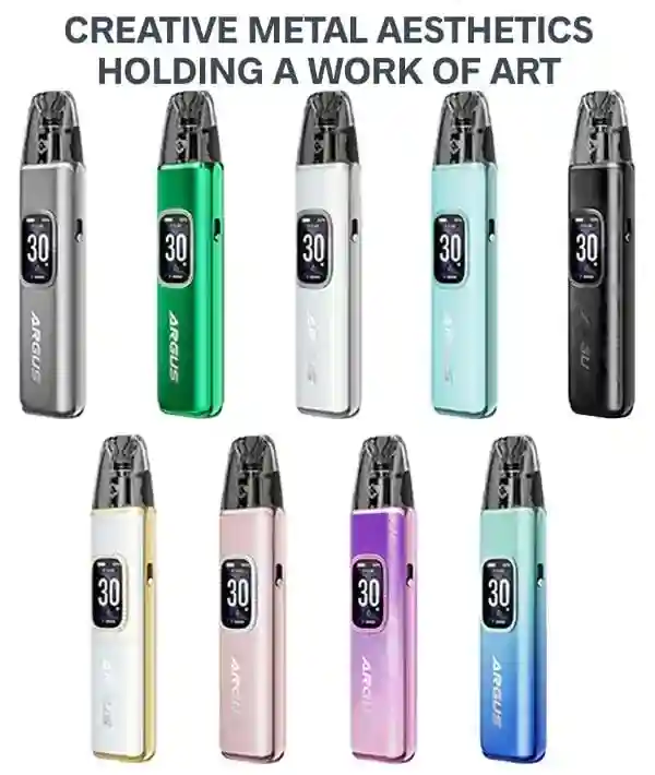 VooPoo Argus G3 Pod System Kit – Différentes Couleurs et Finitions Métalliques