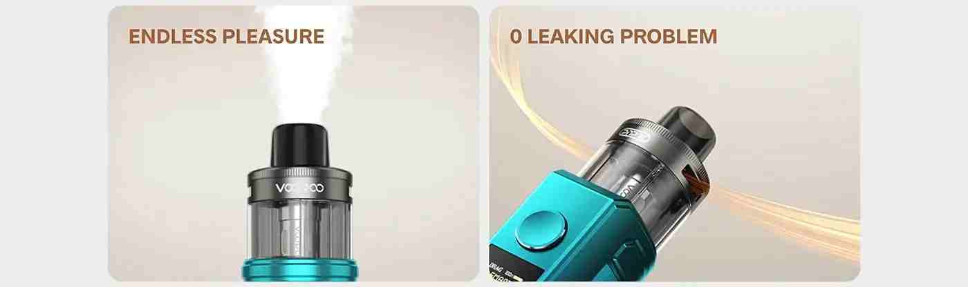 VooPoo Drag S2 Pod System Kit – Vape fluide et sans fuite avec plaisir infini