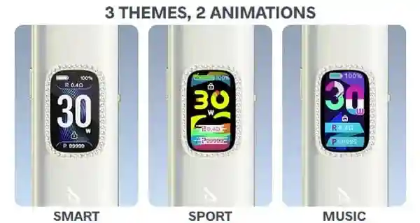VooPoo Argus G3 Pod System Kit – 3 Thèmes et 2 Animations Visuelles