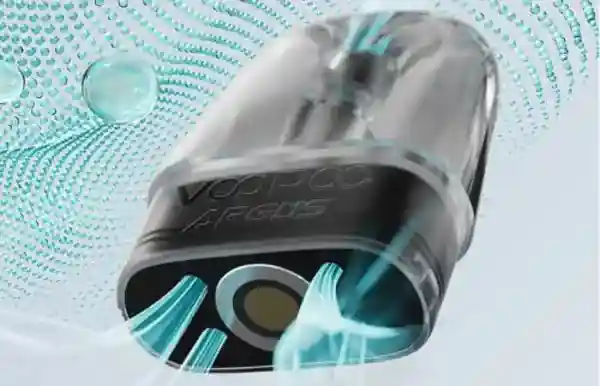 VooPoo Argus A Pod System Kit cartouche Top-Fill avec flux d’air équilibré et anti-fuite