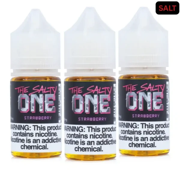 Beard The Salty One Strawberry – The One E-liquide 30ml flacons de sel de nicotine saveur fraise