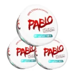 PABLO Exclusive Frosted Mint 50mg Nicotine Pouches – boîte de nicopods extra forts saveur menthe glacée