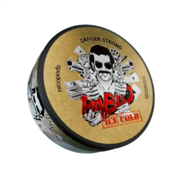 PABLO Ice Cold 30mg Nicotine Pouche 1 pièce – Boîte de nicotine pouch forte