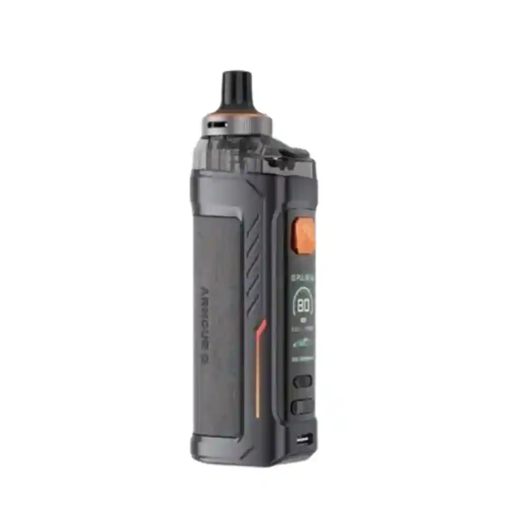 Vaporesso Armour G Pod Kit Gris – Design moderne et performance 80W avec écran TFT