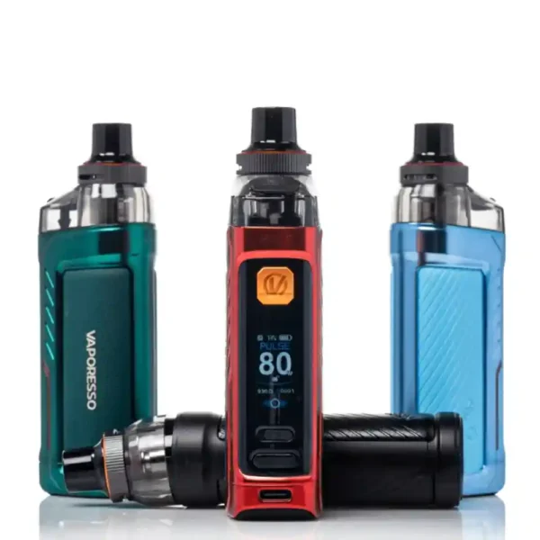 Vaporesso Armour G Pod Kit – Cigarette électronique puissante avec design moderne et écran TFT