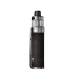 VooPoo Drag S2 Pod System Kit Classic – Design cuir noir et métal argenté