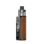 VooPoo Drag S3 Pod System Kit Brown avec design cuir élégant
