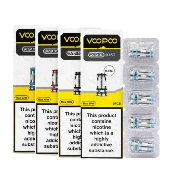 Boîtes et résistances VooPoo PnP X Résistance de Rechange – Packs de 5