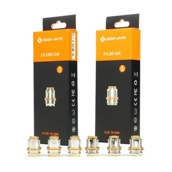 Geekvape Z Coil Series - Résistance de Rechange pack de coils mesh 0.15Ω et 0.20Ω
