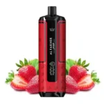 Al Fakher Crown Bar Hypermax 25K Puff Vape Jetable Strawberry Punch avec fraises fraîches et juteuses